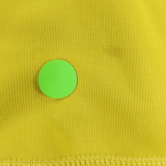 Nike Hoodie Womens‎ S Yellow Sweatshirt Sweater Therma Fit Drawstring Waist Logo - Picture 6 of 12